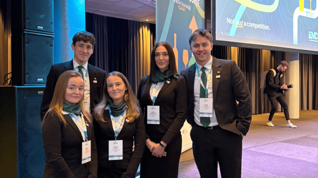 TU Dublin Hospitality Students Achieve Top 8 Finish at 2026 EMCup